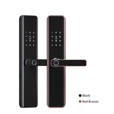 QLEUNG S818 Smart Wifi Door Lock with Fingerprint Password Card Access