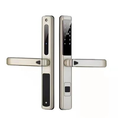 S616 IP65 Waterproof WiFi Smart Fingerprint Door Lock Aluminum Alloy
