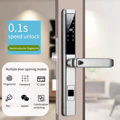 S616 IP65 Waterproof WiFi Smart Fingerprint Door Lock Aluminum Alloy