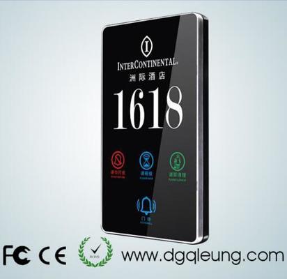 220V Hotel Doorplate Switch with Touch Control and 5-Year Warranty LED Doorplate