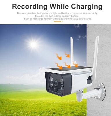 High Security Camera H.265 IP67 Waterproof Two-way Audio NIGHT VISION Waterproof Wifi Tuya Solar Camera