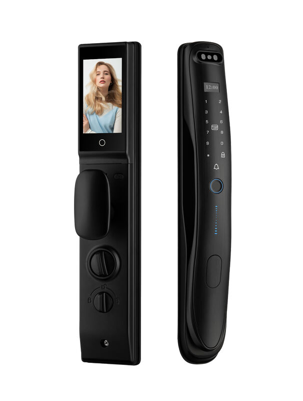 3D Face Recognition Palm Prints Fingerprint Locks Tuya Active Video Calling Password IC Cards Wifi Smart Door Lock
