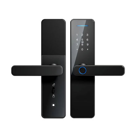 S811 ওয়াইফাই লক Tuya Zigbee TTlock বায়োমেট্রিক ফিঙ্গারপ্রিন্ট স্মার্ট ডিজিটাল দরজা লক