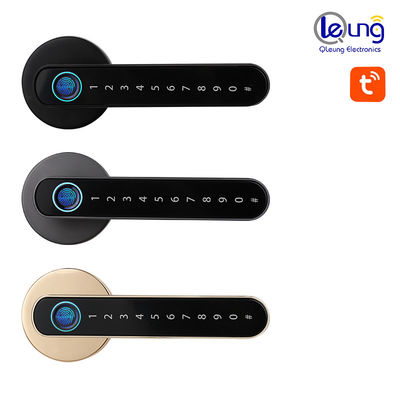S604L ফিঙ্গারপ্রিন্ট দরজা লক Tuya স্মার্ট লক দরজা বেধ 35mm-55mm