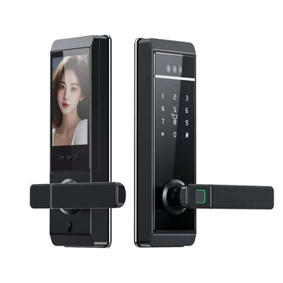 Qleung S810max নতুন ডিজাইন Tuya দরজা লক মুখ পাম ফিঙ্গারপ্রিন্ট পাসওয়ার্ড কার্ড কী আনলক Tuya রিমোট কন্ট্রোল স্মার্ট হোম দরজা লক