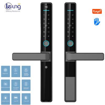 বহিরঙ্গন জলরোধী স্মার্ট ডোর লক, অ্যালুমিনিয়াম খাদ নির্মাণ এবং ২ বছরের ওয়ারেন্টি সহ