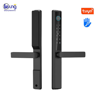 Qleung S960 ওয়াটারপ্রুফ IP65 ডিজিটাল ডোর লক Tuya TTlock পাসওয়ার্ড কার্ড ফিঙ্গারপ্রিন্ট স্মার্ট হোম ডোর লক